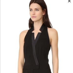 Veronica Beard Iggy Tuxedo Jumpsuit